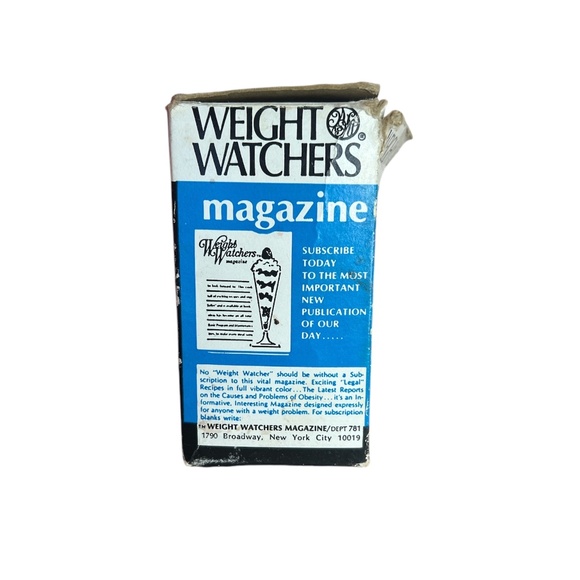 Vintage 1968 Weight Watchers Food Scale In Original Box - Picture 3 of 11